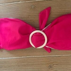 Victoria’s Secret Barbie Pink Bandeau Swim Bikini Top - Victoria's Secret